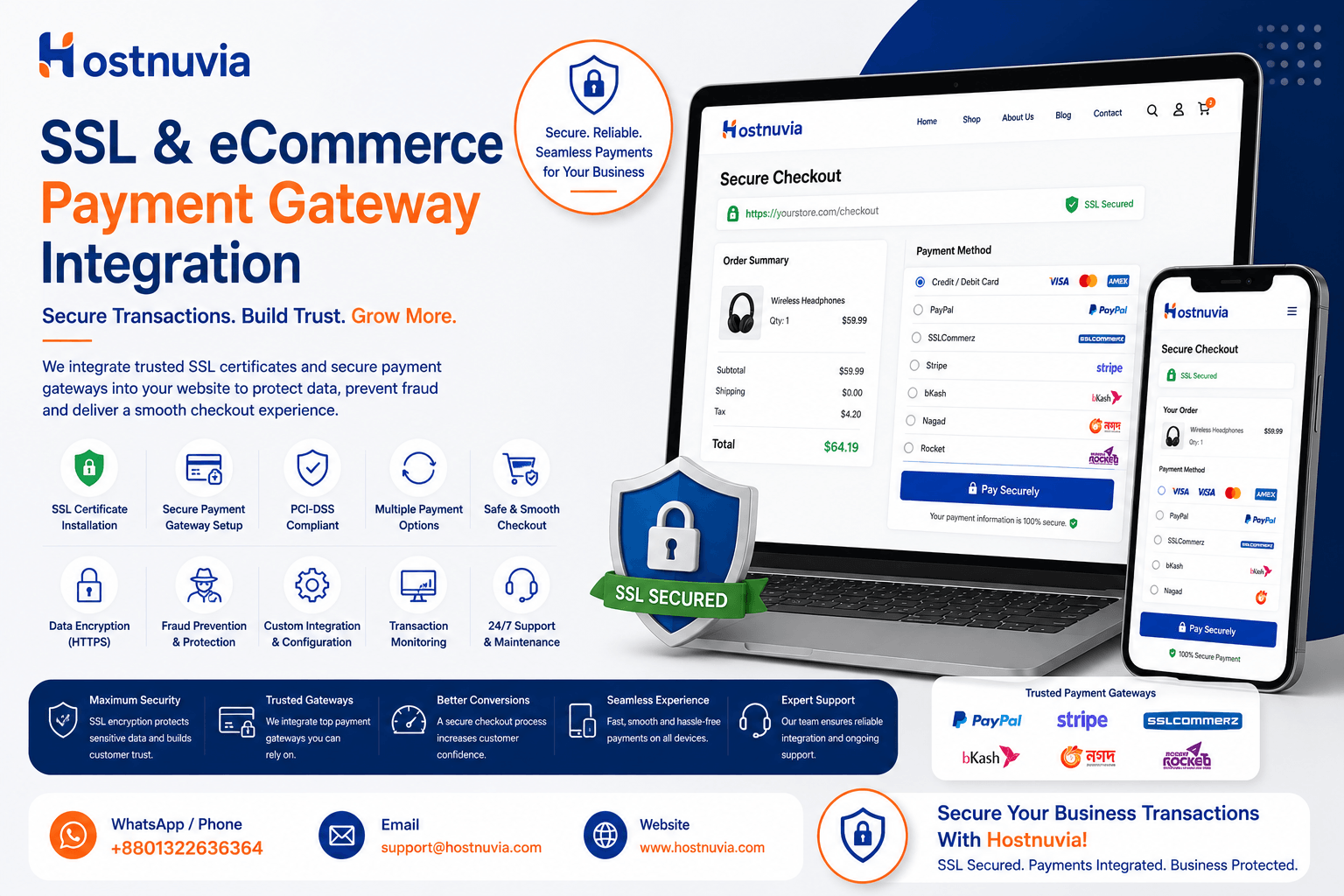 SSL commerce payment gateway
