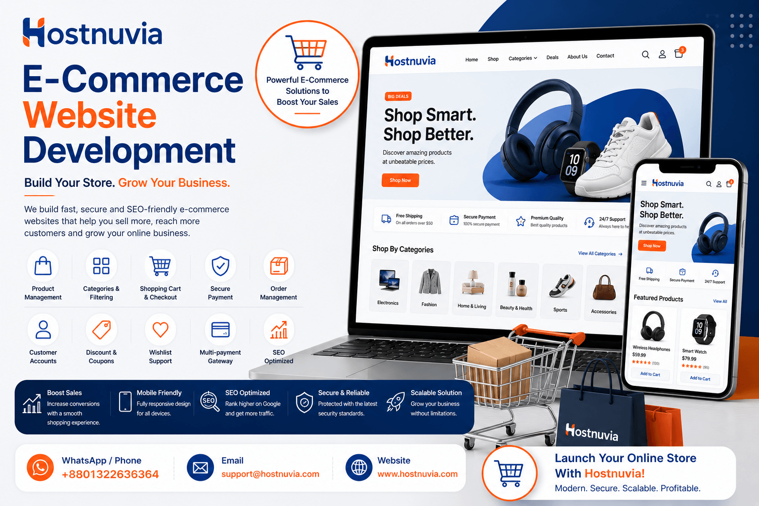 E-Commerce Website Development