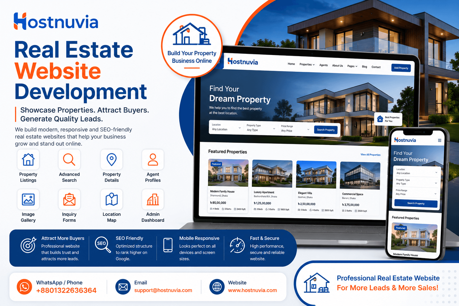 Real Estate Website Development